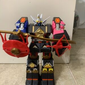 Multicolor Robot Action Figures